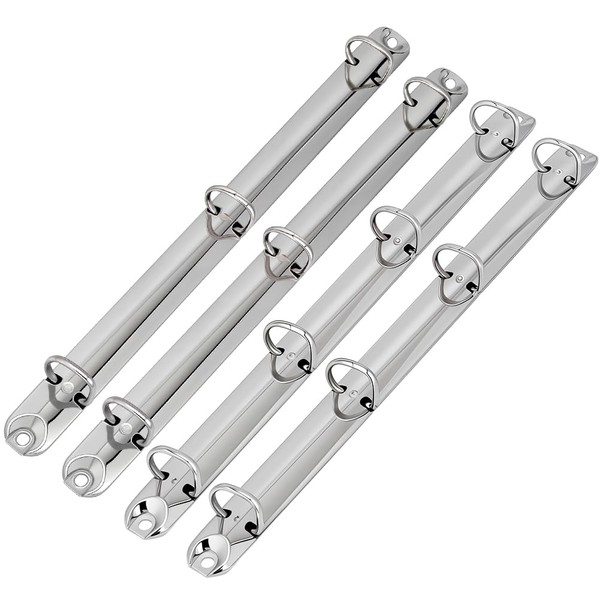 WEBEEDY 4 Stk 3 Ring 4 Ring Binder Mechanism Ersatzset