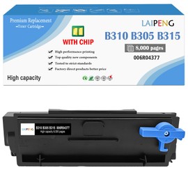 LAIPENG Remanufactured B310 B315 B305 Black Toner Cartridge for Xerox B305dni B310dni B315dni Laser Printer High Capacity 8000 Pages 006R04376 006R04377