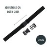 The Bead Shop Plastic Side Release Buckle Clip for Luggage,