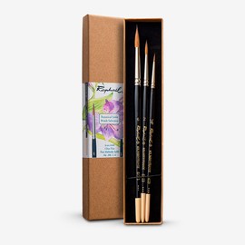 Raphael : Red Kolinsky Sable : Botanical Brush : Series 8408 : Set of 3