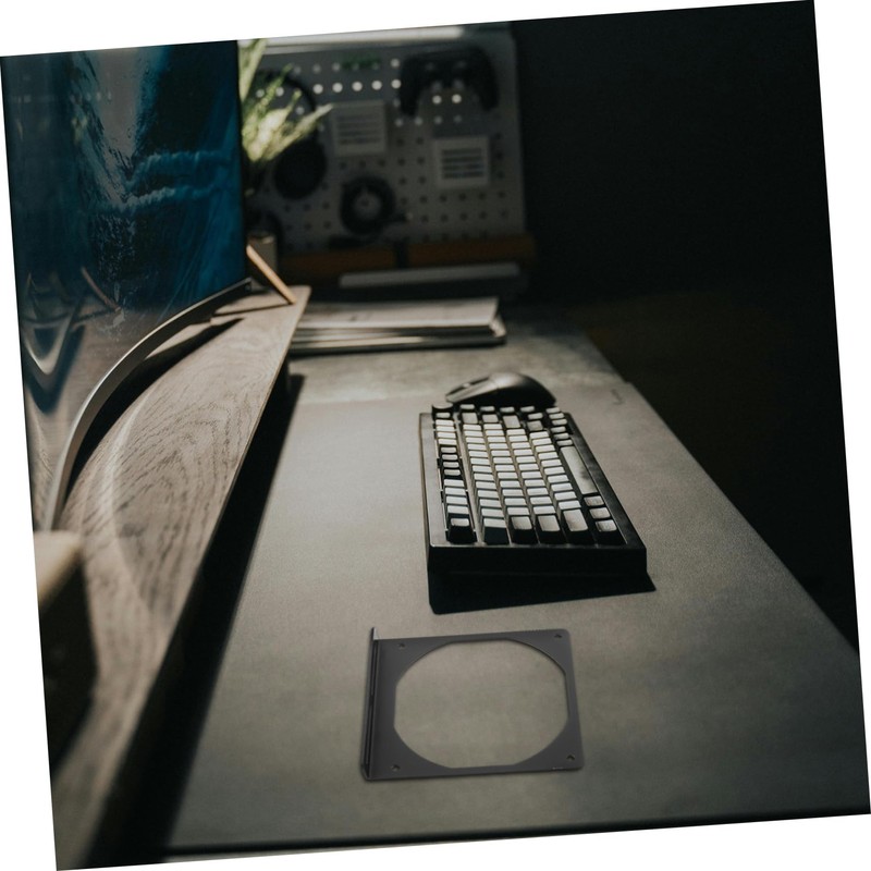 Mikinona External Radiator Fan Mounting Bracket Compact Sturdy Support Rack