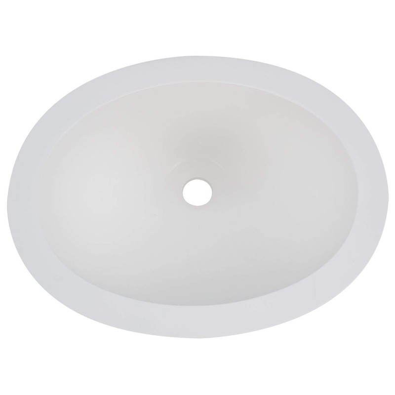 RV Sink | 16" x 14" Oval Bathroom Sink |