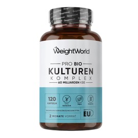 WeightWorld Pro Organic Culture Complex - 60 Billion CFU per Serving