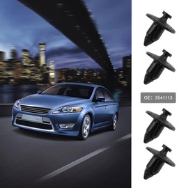 Be In Your Mind 50pcs Plastic Rivet Fastener Clips 3541113 for Trim Panels Bumper Fascias Lining 8 mm Hole Compatible with Volvo S40 S60 S80 V50 V70