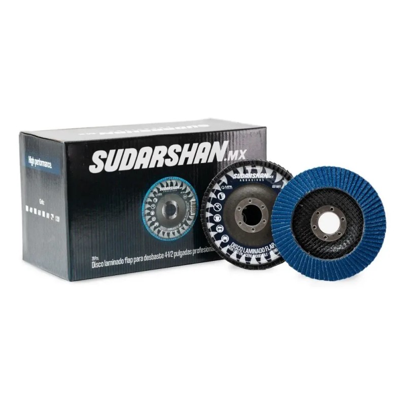 Disco Laminado Sudarshan G80 4-1/2 Paquete 20 Piezas