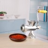Aluminium Meat Grinder - Manual for the Kitchen with Perforated