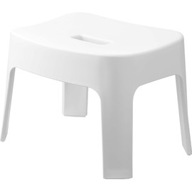 Yamazaki SH25 Magnetic Bath Chair 6925 White Approx. W 13.0 x D 10.4 x H 10.0 inches (33 x 26.5 x 25.5 cm), Seat Surface: Approx. 9.8 inches (25 cm), Tower Tower Breathable, Easy to Dry