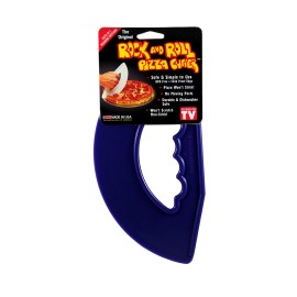 Smartwares Rock'n Roll Pizza Cutter, Cobalt Blue (Rockn Roll Rocking Pizza Cutter)