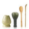 Set of 4 Matcha Tea Set Matcha Whisk and Spoon,