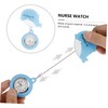 LIFKOME Nurse Fob Watch with Night Light Fashionable Retractable Nurse