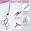 Hair Cutting Scissors Kit 11PCS, Hair Scissors Professional Haircut Scissors