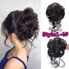 Faringoto Claw Clip Messy Bun Hair Piece,Hair Extensions for Women,Tousled
