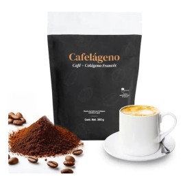 Cafelágeno - Café Con Colágeno, Vitaminas Y Minerales 350gr                                                                                           