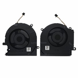 ZHAWULEEFB New Laptop CPU+GPU Cooling Fan for HP OMEN 15-EK 15-EN TPN-Q236 15-EK0023DX 15-EK0020CA 15-EK0013DX 15-EK0008CA Series M04216-001 ND8CC02-19J22 M04215-001 ND8CC02-19J23 DC 12V Fan