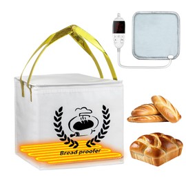 Dough Proofer Heating Pad with Warming Box, Winter Sourdough Bread Proofing Warmer Box, for Bread Making,Sourdough Warmer (Gray)