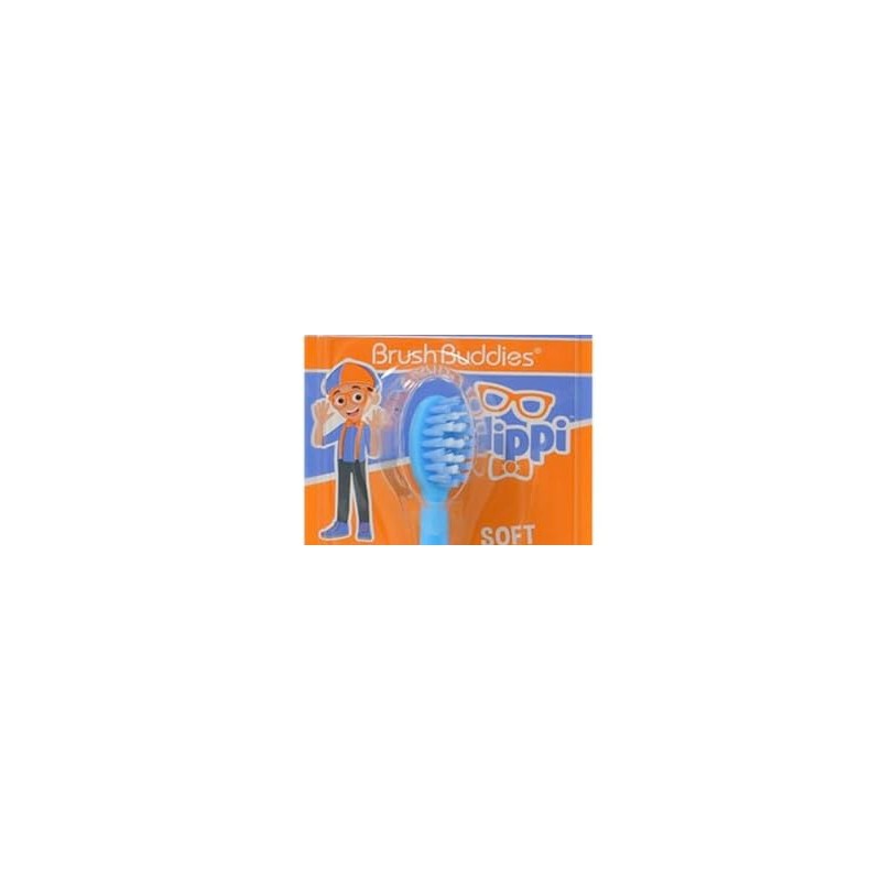 Brush Buddies Blippi Electric Toothbrush for Kids, Battery Powered Sonic