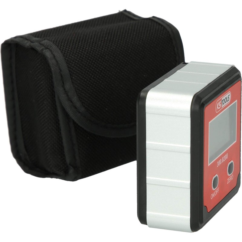 KS Tools 300.0208 Digital Spirit Level with Protractor