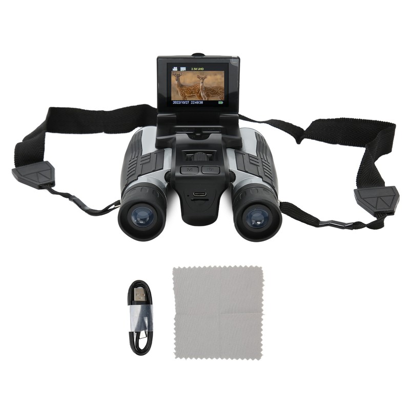 2.4in LCD Display Digital Binoculars Camera 12X 5MP 32mm Lens