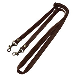 Nippon Chuko Shoulder Strap 1 cm Width PP Tape, Total Length: Max Approx 51.2 inches, Brown S1140-C, Art and Craft Supplies, Bag Material, Shoulder Strap