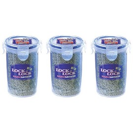 6 X Lock & Lock Round 350ml Food Container HPL931D