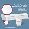 weekview Holiday & Project Planner 2026 A5 Leporello (84 ×