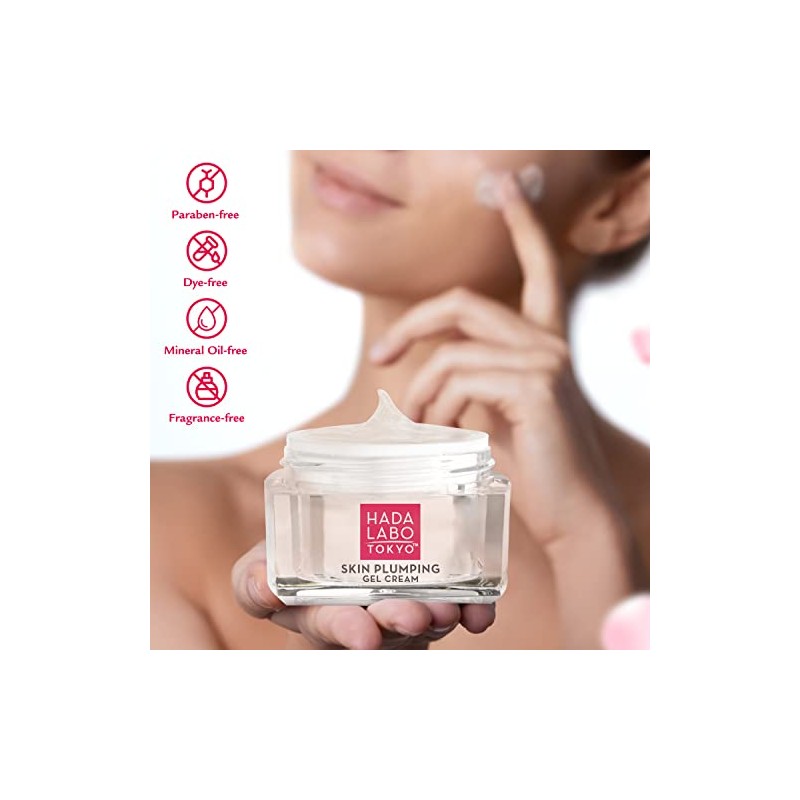Hada Labo Tokyo Skin Plumping Gel Cream, 1.76 Ounce