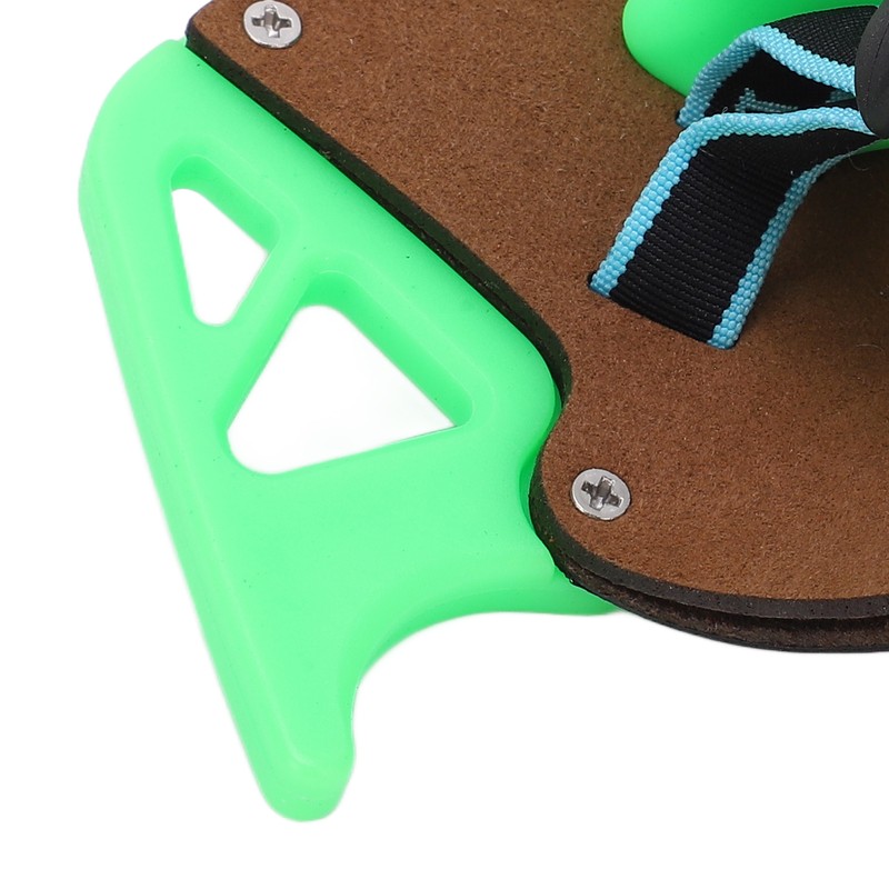 Archery Finger Tab Shooting Tabs Double Layer Leather Tabs Guard