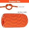 ANMINY 150FT Arborist Bull Rope 5/8 Inch 8200 Lb Breaking