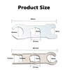 T TAKONE 2 Pieces MC4 Tool, Alloy MC4 Solar Plug