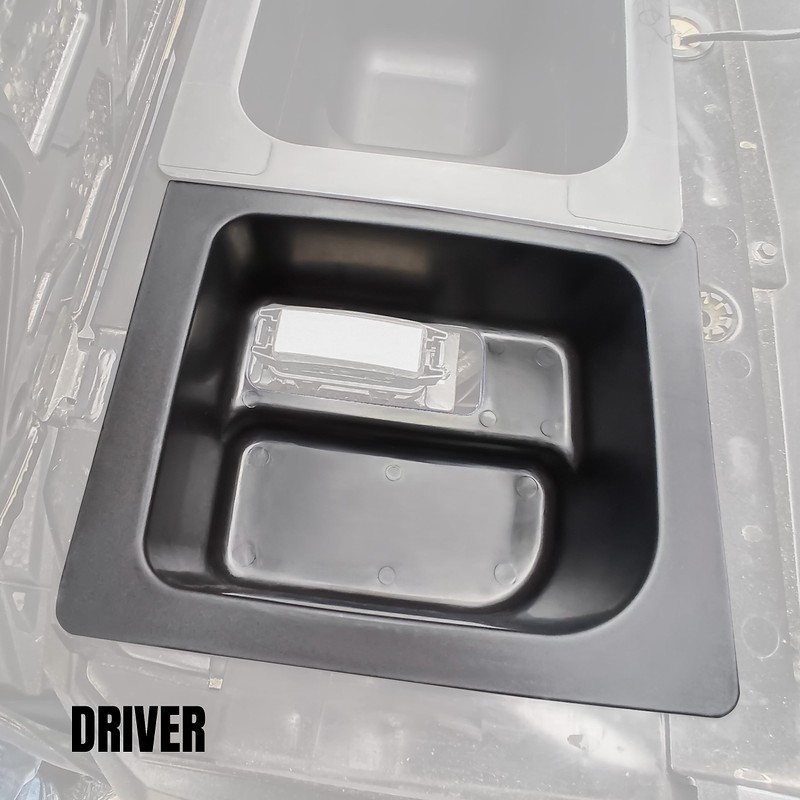 LDETXY Left & Right Under Seat Storage Box for Polaris