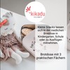 kikadu Lunch Box Rabbit Rosé – Children's Tableware, BPA-Free, with