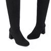 Shoe'N Tale Knee High Boots for Women Square Toe Tall