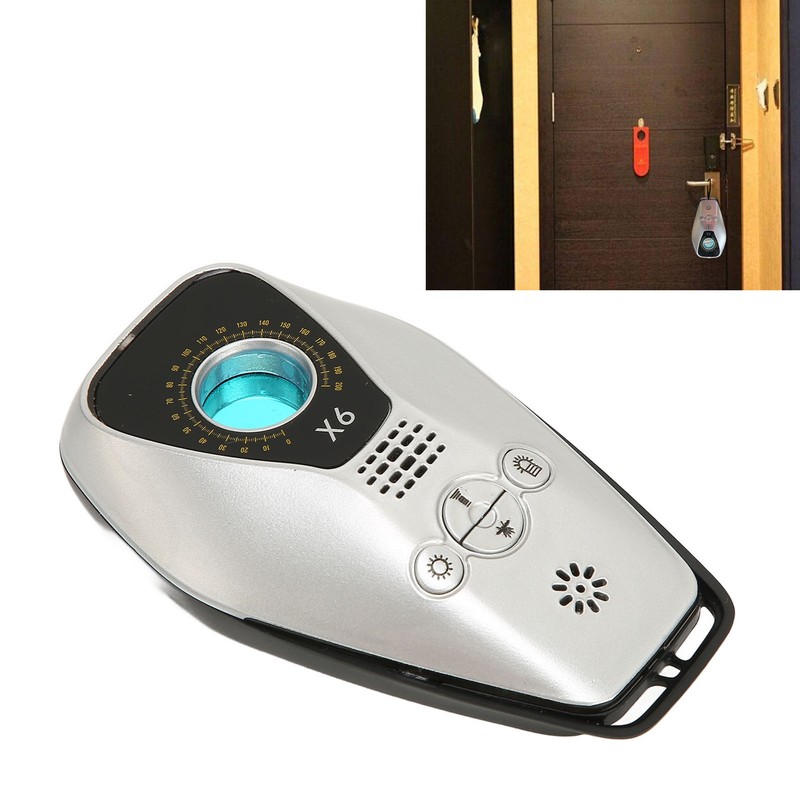Camera Bug Detector Adjustable Sensitivity Prevent Candid Prevent Eavesdropping Portable