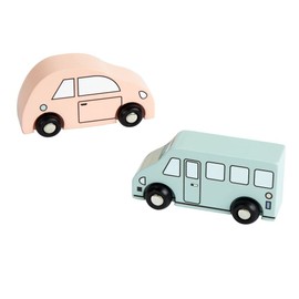 Excellerations Wooden Cars - Set of 4