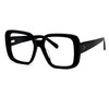 Zeelool Oversized Square Glasses Frame for Women Men with Non-prescription