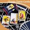 Knight Tarot Cards for Beginners Divination Fortune Telling Toy Holographic