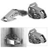 10Pcs Soft Close Cabinet Hinge Furniture Concealed Cupboard Door Hinges