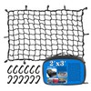 2’x3’ Bungee Cargo Net Stretches to 4'x6' for Truck Bed,Pickup