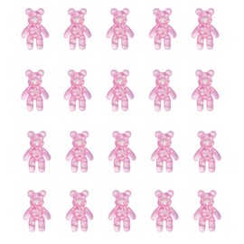 20 Pcs Pocket Bear Hug, Anxiety Relief Gifts, Mental Health Positivity, Autism Fidget, Stress Relief for Her, Comforting thing for Son Daughter Back to School(Pink)