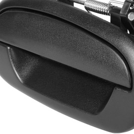 DNA MOTORING OEM-DHO-00890 Rear Right Side Door Pull Handle Compatible with 1997-2002 Expedition / 1997-2003 F-150 Fits Crew Cab Models, Textured Black