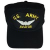 U.S. Army Aviator W/Wings HAT - Black - Veteran Owned