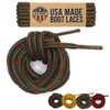 Mercury + Maia USA-Made Heavy Duty Boot Laces, Tough Shoelaces