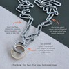 Air And Anchor Ring Holder Necklace, Necklace for Charms and
