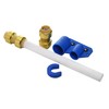 Waterline 1/2" Pipe Repair Kit with Brass Pushfit Couplings |