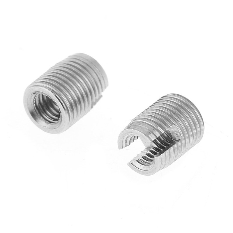 20pcs Stainless Steel SUS303 Self Tapping Slotted Screw Helical Thread