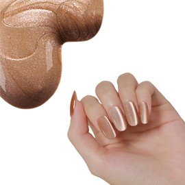 5 micron muted new package for autumn and winter, like ceramic, ultra-fine 5 microns, magnetic nails, 5 micron magnet, color gel, popular, self-gel nails, easy, cute, (5 micron muted, 03, 0.2 oz (5 g)