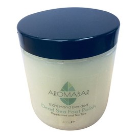 Sali Mar Morto & burro di karité Mano & Piede Lucido Esfoliante 300g con Menta & Tea Tree Olii Essenziali