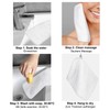 PHOGARY 10 Pack Microfiber Body Wash Mitts, Soft Face Mitten,