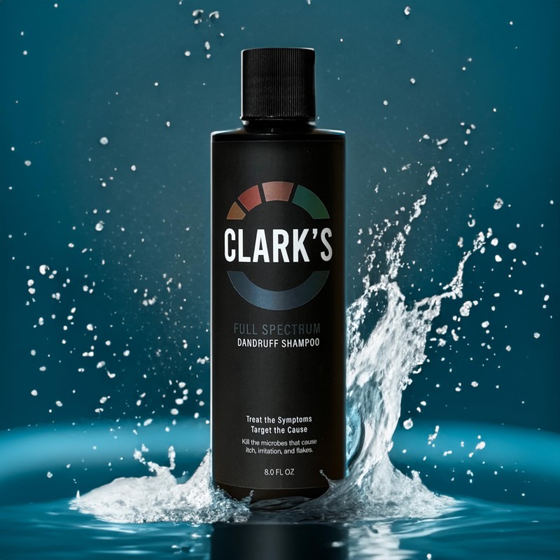 CLARK's Full Spectrum Dandruff Shampoo with Coal Tar, Salicylic Acid,