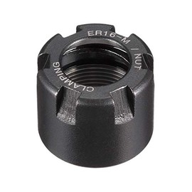 sourcing map Clamping ER16-M(M19) Collet Clamping Nuts for CNC Milling Chuck Holder Lathe